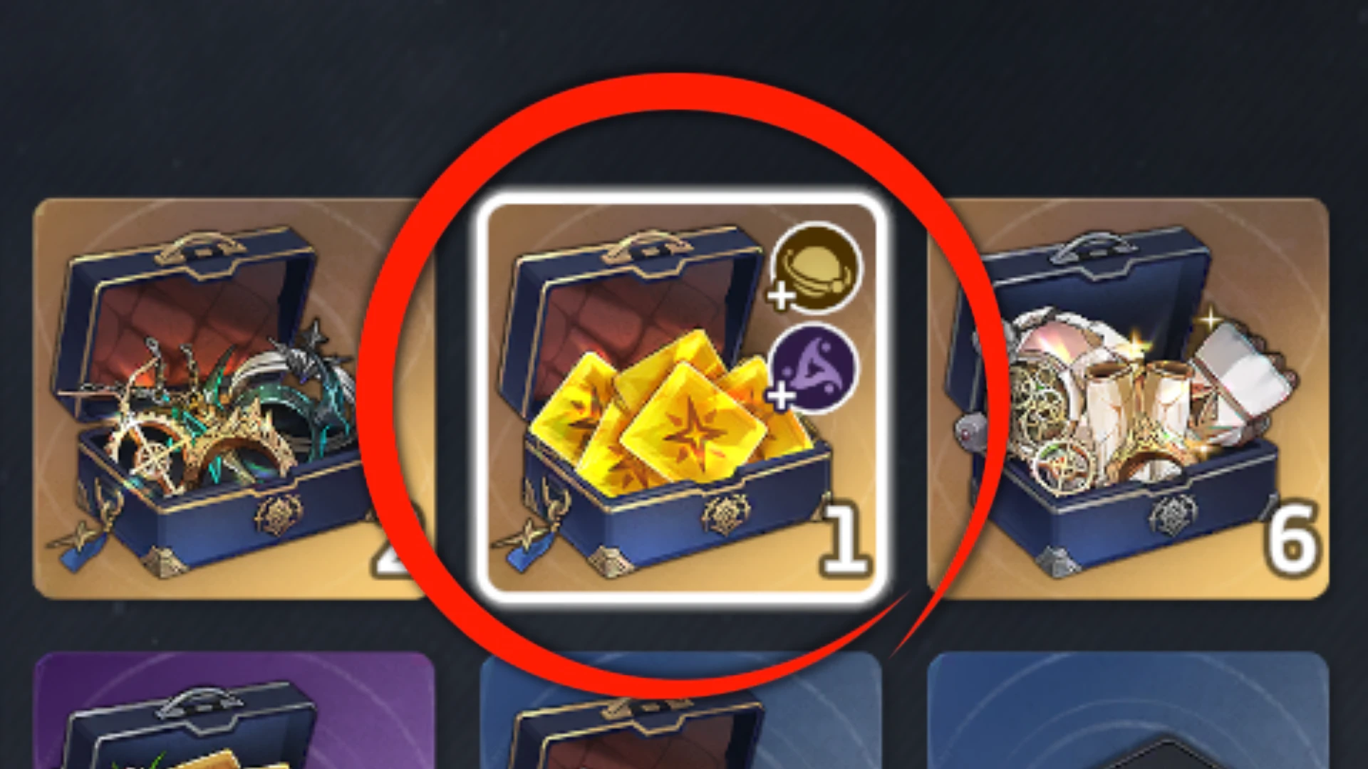 Selection Box in Warehouse